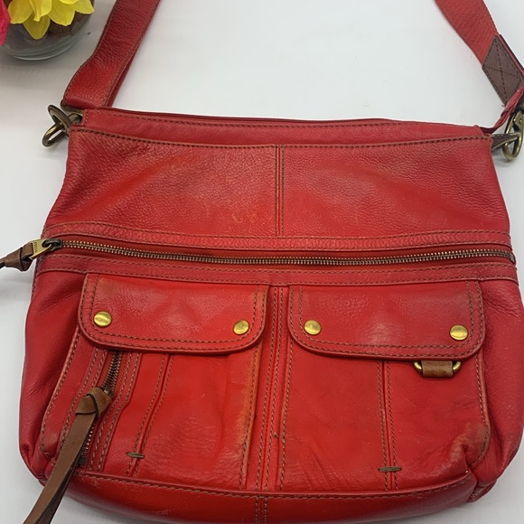 Fossil Vintage Large Crossbody Bag FP6165 - Picture 3 of 16